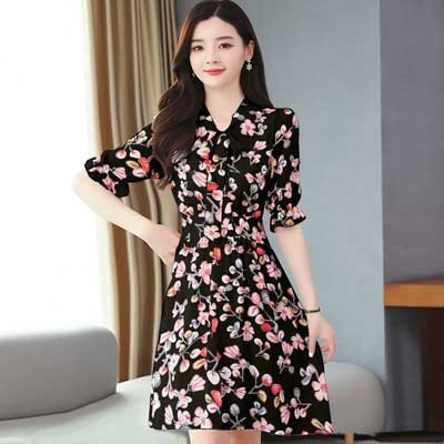 Exclusive Stylish China Model Screen Print Short Kurti for girl